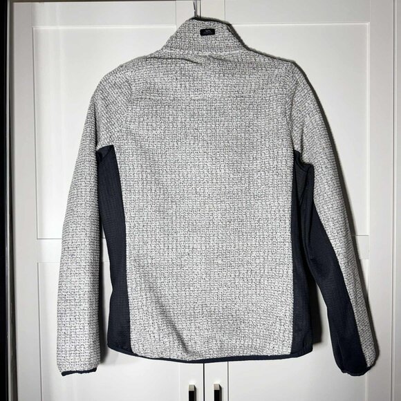 Trespass Women Zipper Sweater Jacket pockets Light Gray MEDIUM - Picture 7 of 7